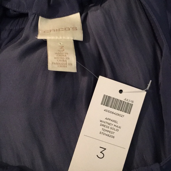 Chico’s Whitney Maxi Dress NWT - Picture 6 of 7